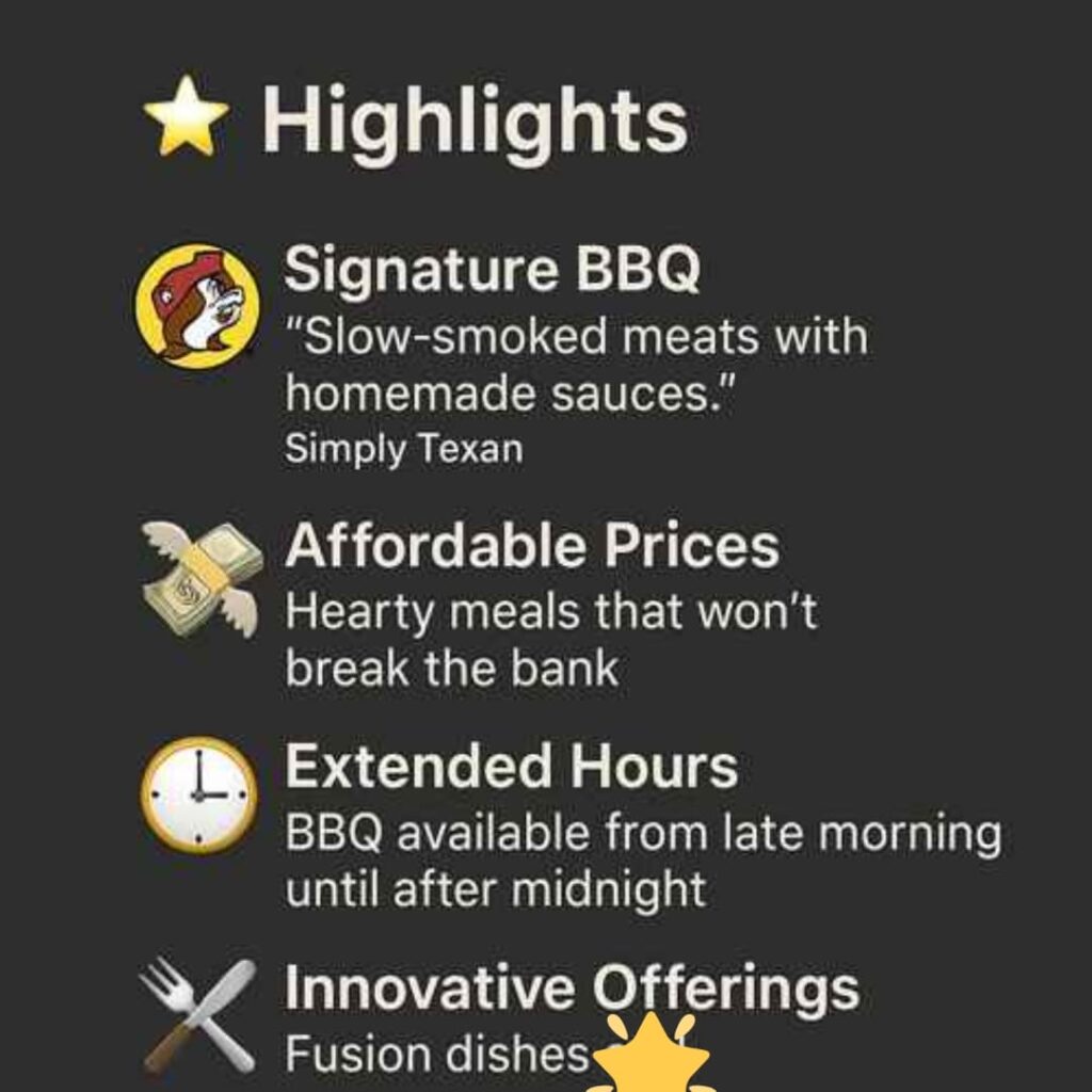 Buc-ees BBQ MENU (2)