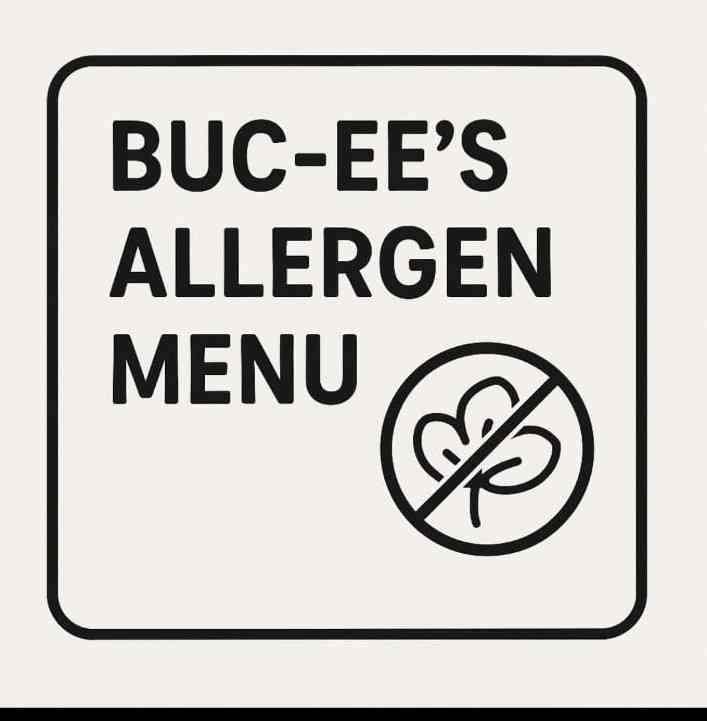 bucees allergen menu