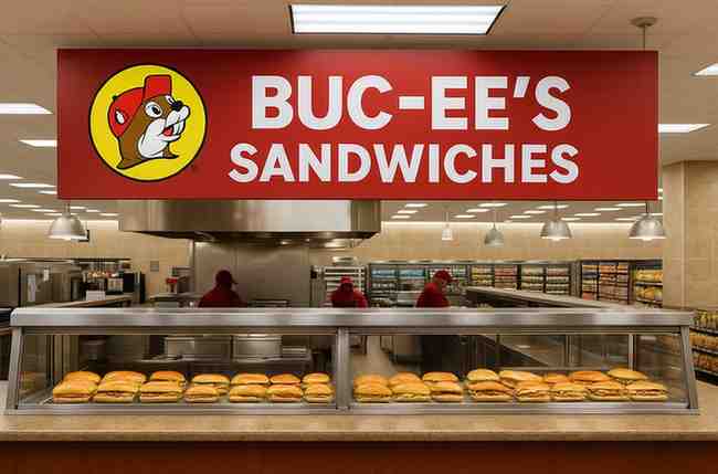 Buc-ee`s Sandwich Menu with Prices