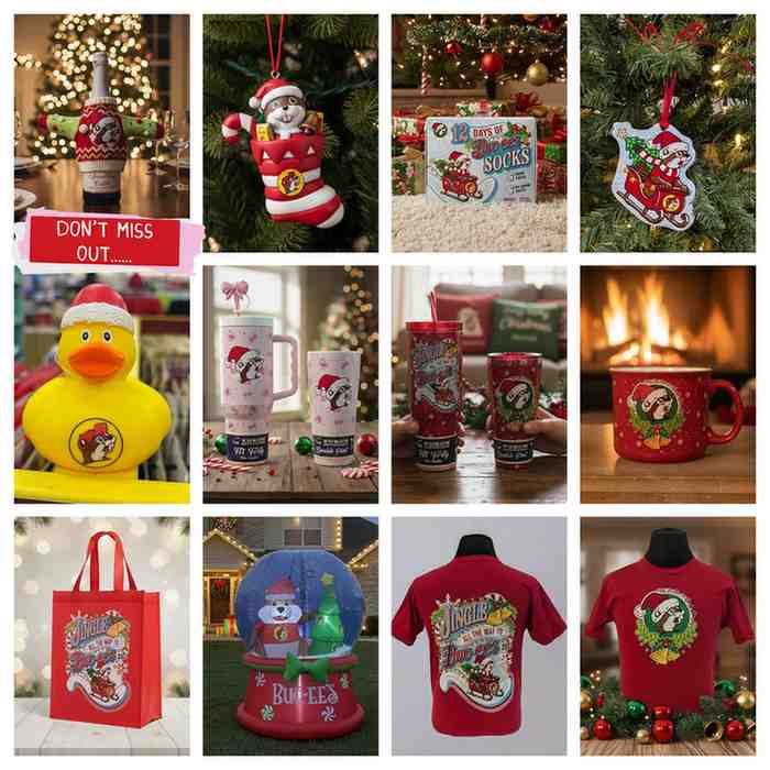 Buc-ee’s Menu with Prices Latest 233 Buc ees chrismis theme new