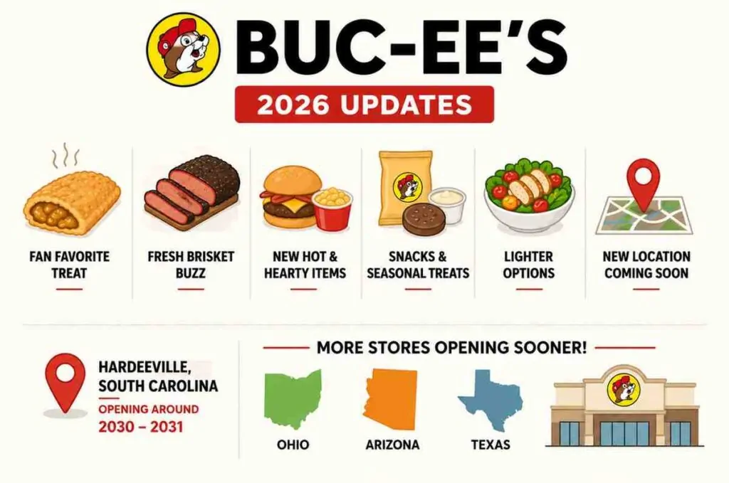 Buc-ee’s Menu with Prices Latest 33 Buc ees lates menu update
